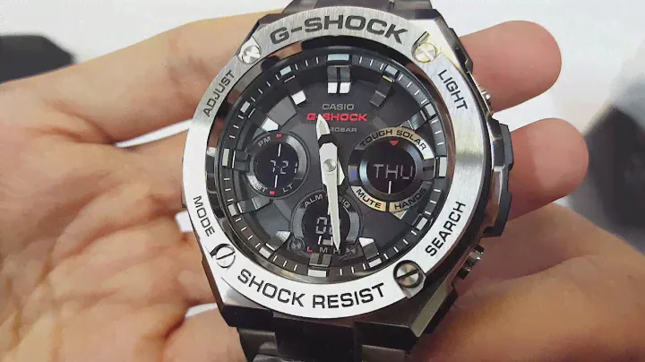 G-SHOCK G-STEEL GST-S110D-1A UNBOXING