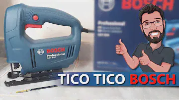 TESTE - Serra Tico Tico BOSCH é BOA? Vale a PENA? GST-650 em detalhes!