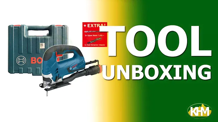 Bosch GST 90 BE Jigsaw SDS 650W with Dust Extraction System Quick Unboxing