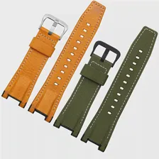 Нейлоновый Кожаный Ремешок Для Умных Часов Casio GST-W120L GST-S130 MTG-B1000, Прочный Водонепроницаемый, Защищенный От Пота, Дышащий Сменный Ремешок