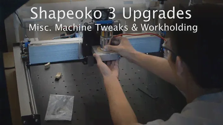 Alum. Table, New Z-Carriage Plate (2016), + Random Shapeoko Upgrades