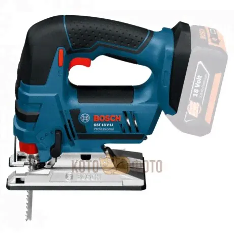 Лобзик аккумуляторный Bosch GST 18 V-LI B (6015A6100)