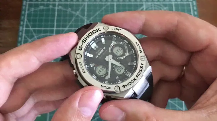 Эмоции от часов G-SHOCK GST-W110-1A