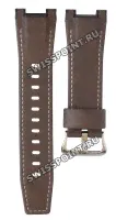 Коричневый кожаный ремешок Casio 10540150, стальная пряжка, для часов Casio G-Shock GST-W130, GST-S130
