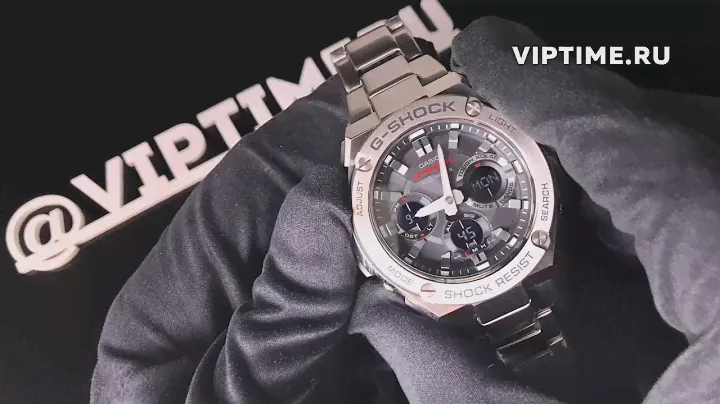 Часы Casio GST-W110D-1A - Viptime.ru