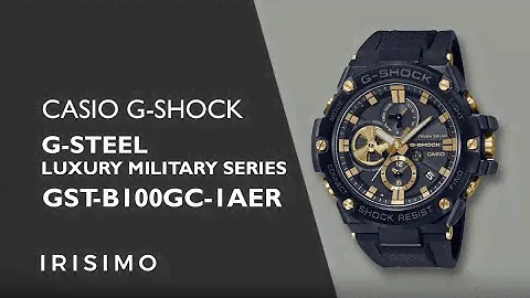 CASIO G-SHOCK G-STEEL GST-B100GC-1AER LUXURY MILITARY SERIES | IRISIMO