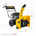 Бензиновый снегоуборщик STEHER EXTREM (GST-756)