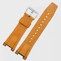 HAODEE 26x14 мм Аксессуары Для Часов Ремешок Для Casio GST-W120L/S120/W130L/S100/S110 браслет Для часов Нейлоновый Кожаный Ремешок Для Часов