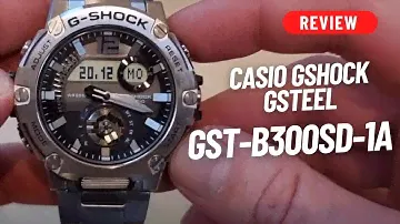 ОБЗОР: GST-B300SD-1AER GSHOCK GSTEEL — ВЕРСИЯ БРАСЛЕТА ЛУЧШЕ?