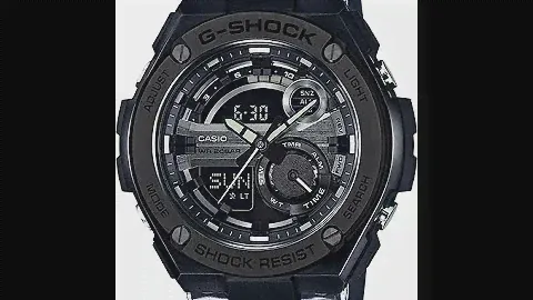 CASIO G-SHOCK GST-210M Настройка времени