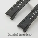 Ремешок силиконовый для Casio GST-B100 S110 W300 410 400g B100, водонепроницаемый браслет для часов с защитой от пота, 26x14 мм (art.: 3920be98486db)