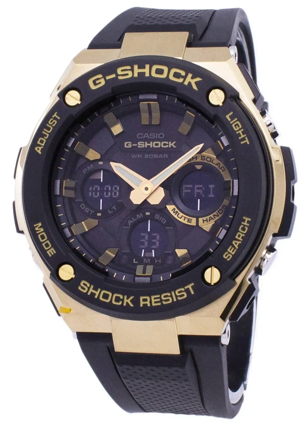 Casio G-Shock G-STEEL Аналого-цифровое мировое время GST-S100G-1A GSTS100G-1A мужские часы-0