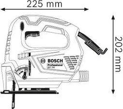 Электролобзик BOSCH GST 700 [06012A7020]