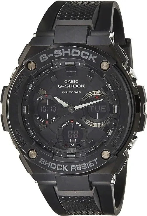 Casio G-Shock G-STEEL Аналого-цифровое мировое время GST-S100G-1B GSTS100G-1B мужские часы-0