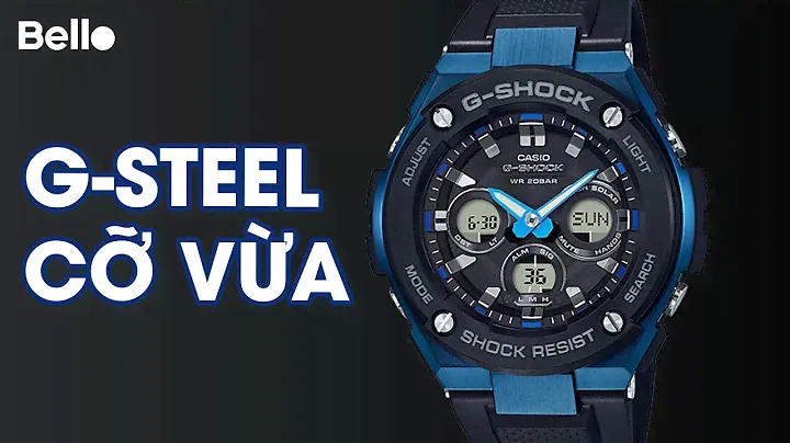 Unbox G-Shock G-Steel GST-S300G-1A2 - cho cổ tay vừa và nhỏ