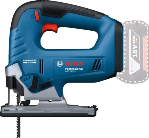 Лобзик Bosch GST 185-LI Соло 3500ходов/мин от аккумулятора-0