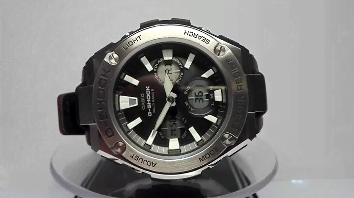 Casio G-Shock GST-W130L-1AER watch video 2017