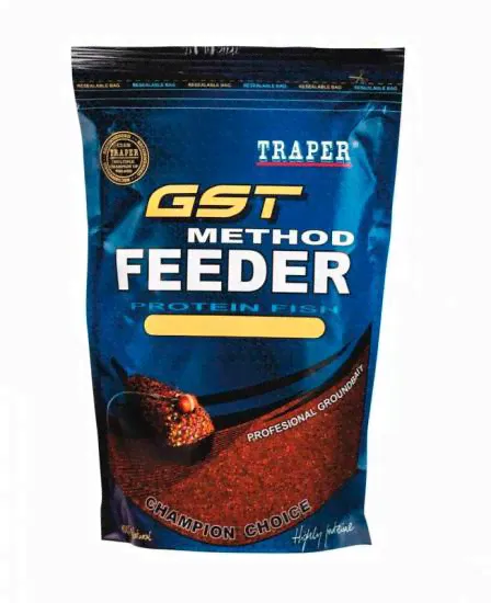 Прикормка TRAPER GST Method Feeder Strawberry Scent 0.75 кг.