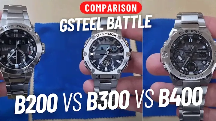 GSHOCK GSTEEL БИТВА! Б200 против Б300 против Б400