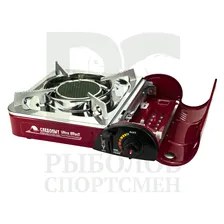 Плита газовая "Следопыт" UltraEffect керамика с переходником PF-GST-IM03