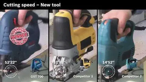 Bosch GST 700 Jigsaw Comparison