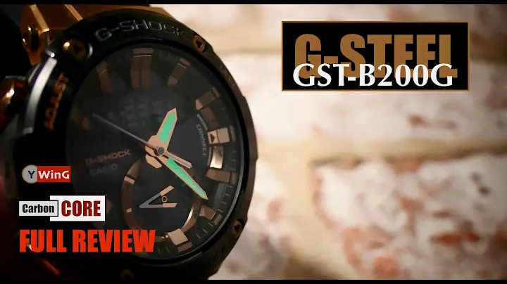 CASIO G-SHOCK GST B200G 2AER G-STEEL ПОЛНЫЙ обзор и ПОЛНОЕ руководство с благодарностью от Watcho.co.uk