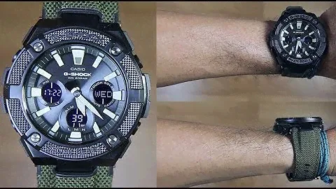 CASIO G-SHOCK G-STEEL GST-S130BC-1A3 - UNBOXING