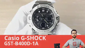 Новые офисные G-SHOCK / Casio GST-B400D-1A