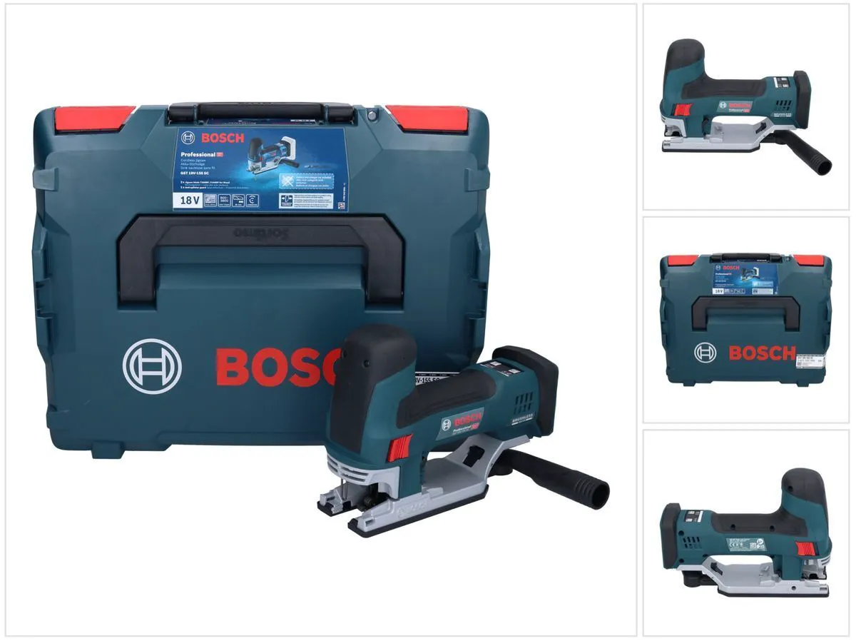 Bosch GST 18V-155 SC Professional Akku Stichsäge 18 V + L-Boxx ( 06015B0000 )