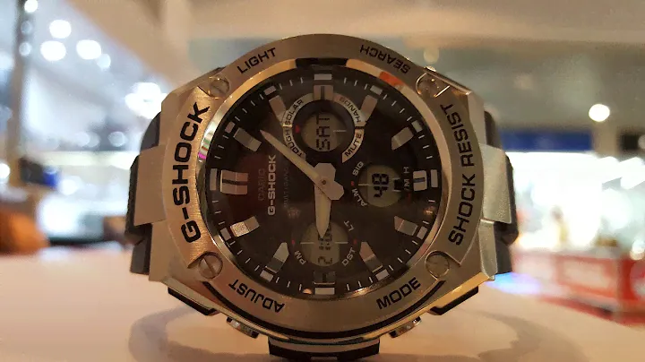 МЕТАЛЛИЧЕСКИЕ ДЖИ ШОК. Обзор CASIO G-SHOCK GST-W110-1A (Review)