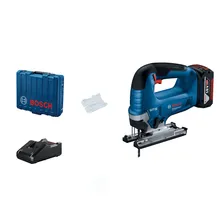 Электролобзик Bosch Лобзик GST 185-LI +1пил. 3500ходов/мин от аккумулятора (кейс в комплекте) 06015B3023
