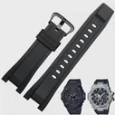 Резиновый ремешок для часов Casio GST серии GST-210/W300/400G/B100, Водонепроницаемый силиконовый ремешок для часов, мужские ремешки, Аксессуары 26*14
