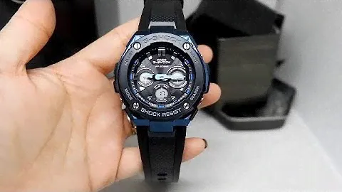 CASIO G-SHOCK G-STEEL GST-S300G-1A2 ORIGINAL UNBOXING