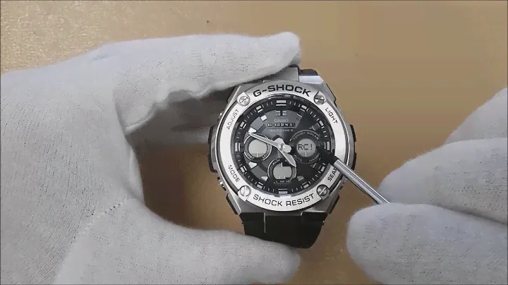 Casio G-Shock GST-W310-1aer - działanie i funkcje zegarka by Matej, recenzja G-Shock