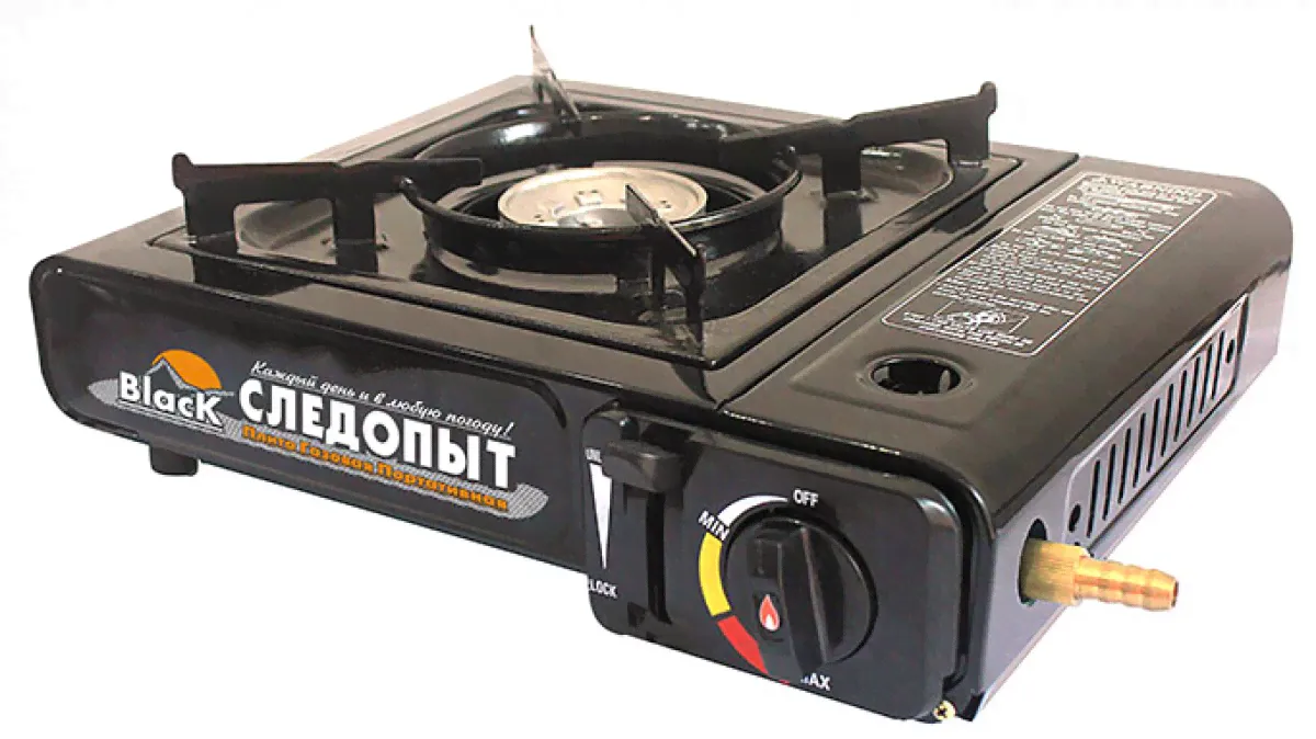 Газовая плита Следопыт Black (PF-GST-N10)-0