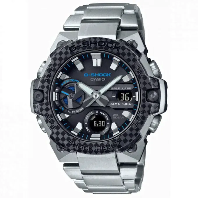 Наручные часы CASIO GST-B400XD-1A2, черный, серебряный 103046182045