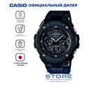 Противоударные японские мужские часы Casio G-Shock GST-S100G-1B водонепроницаемые с гарантией