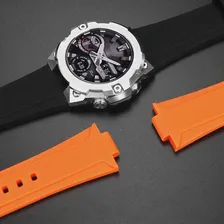 Силиконовый браслет для CASIO G-Shock серии GST-B400 GST-B200 резиновый ремешок для часов аксессуары ремешок 14 мм 16 мм Выпуклый браслет ремень