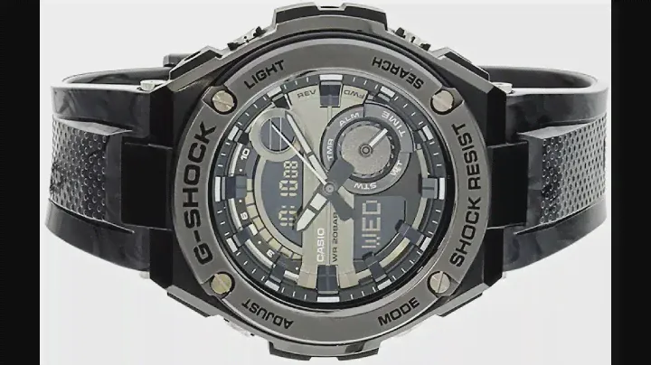 CASIO G SHOCK G STEEL GST 210M 1 BATTERY REPLACEMENT