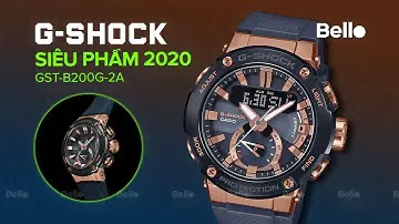 Siêu phẩm G-Shock GST-B200G-2A – kèm dây G-Shock dự phòng cực tiện lợi