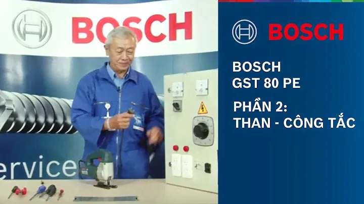 BOSCH GST 80 PBE | PHẦN 2: THAN - CÔNG TẮC