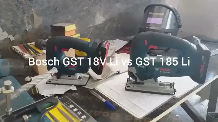 Bosch GST 18V Li против GST 185 Li | Сравнение | Обзор