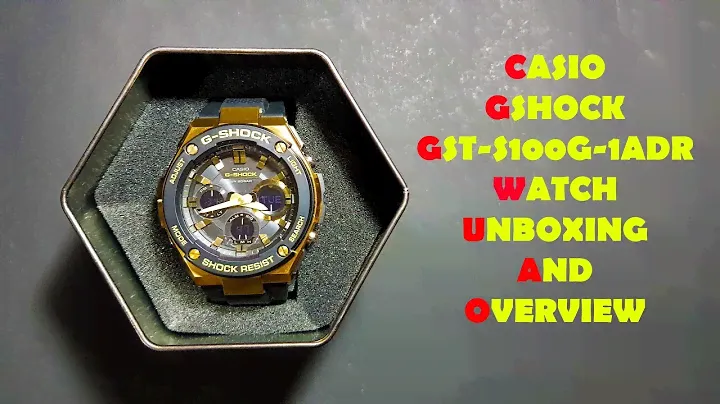 Обзор часов Casio G-Shock G-Steel GST-S100G-1ADR