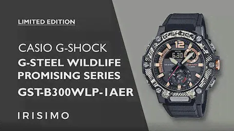 CASIO G-SHOCK G-STEEL GST-B300WLP-1AER WILDLIFE PROMISING SERIES LIMITED EDITION | IRISIMO