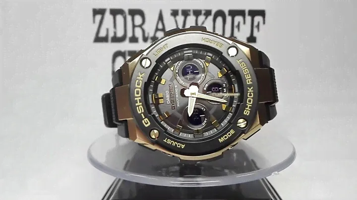 Casio G-Shock GST-W300G-1A9ER watch video 2017