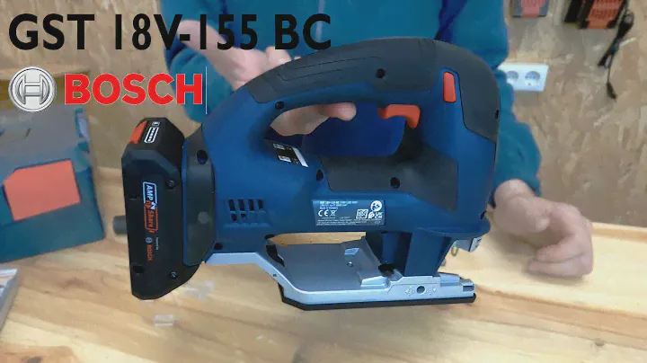 La sierra de calar a BATERÍA definitiva es la GST 18V-155 BC de BOSCH