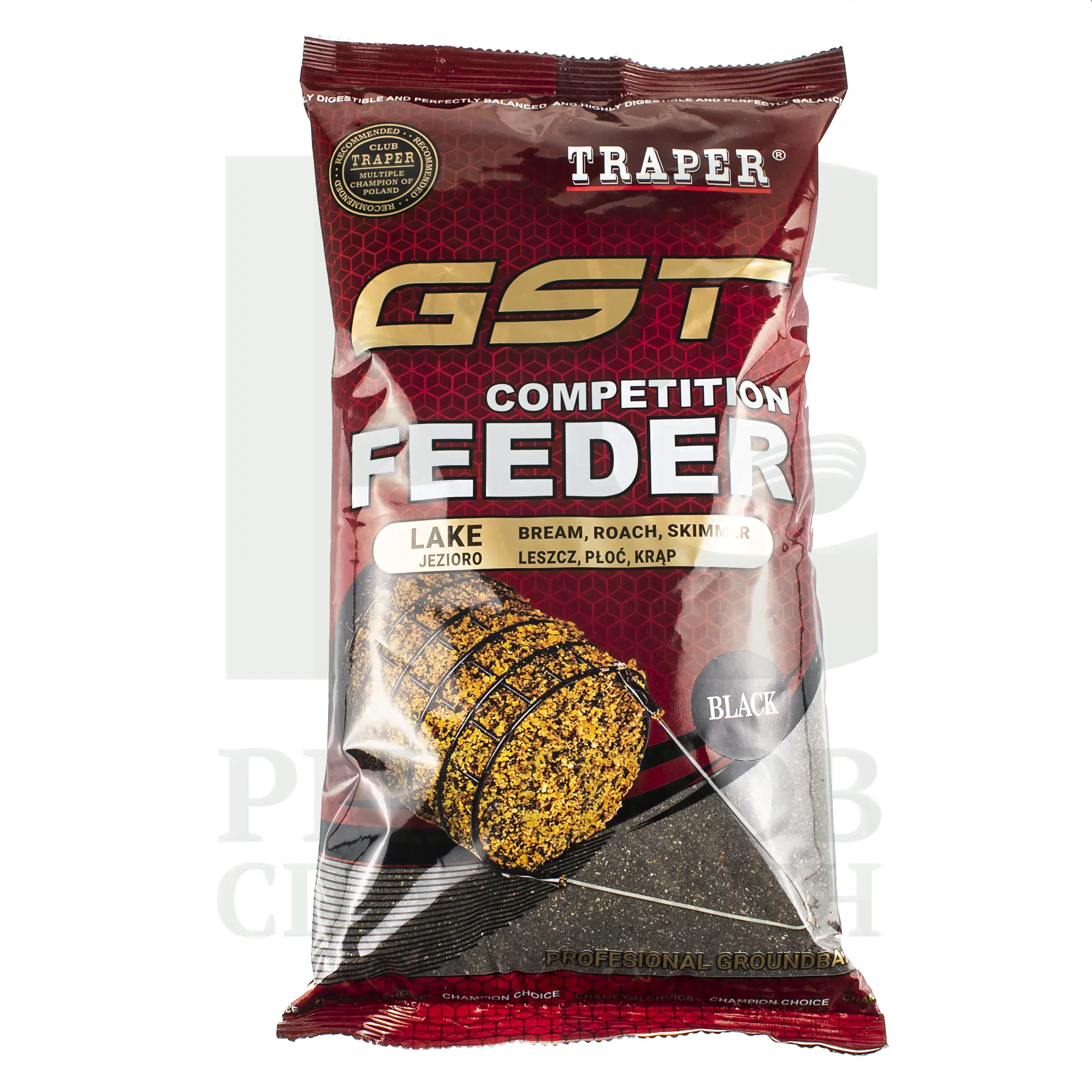 Прикормка "Traper" GST Feeder Jezioro Black (Озеро чёрное) 1кг-0