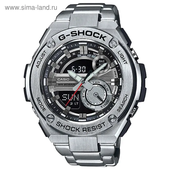 Часы наручные мужские CASIO GST-210D-1A-0