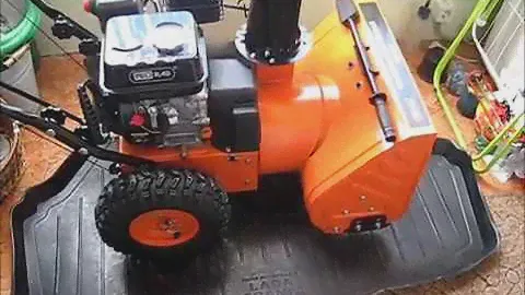 Снегоуборщик Прораб GST 61 S. Уборка снега.