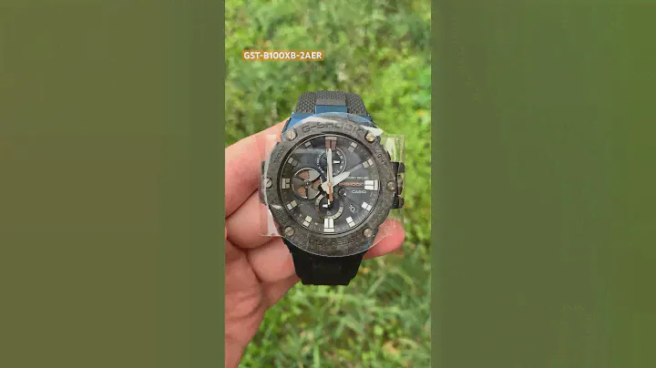 Часы Casio G-Shock GST-B100XB-2AER с карбоновым безелем и сапфировым стеклом!